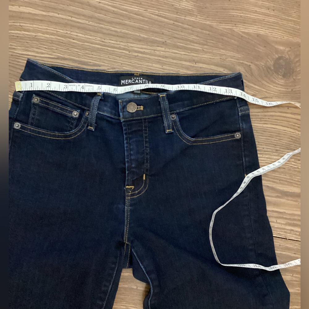 J. Crew Mercantile Dark Skinny Jeans Size 27 - Picture 8 of 10